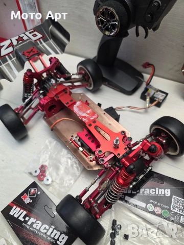 Количка с Дистанционно WL на части, снимка 8 - Електрически играчки - 54008187