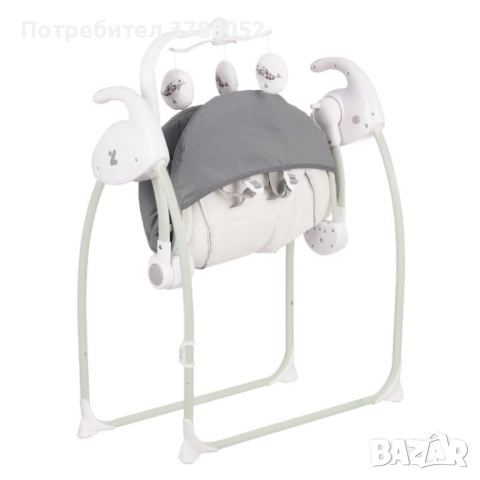 Електрическа люлка за бебе Zizito Hana, снимка 5 - Детски люлки - 52221236