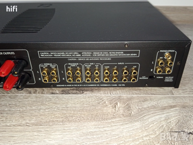 Стерео усилвател Arcam Alpha 9, снимка 7 - Ресийвъри, усилватели, смесителни пултове - 52713489