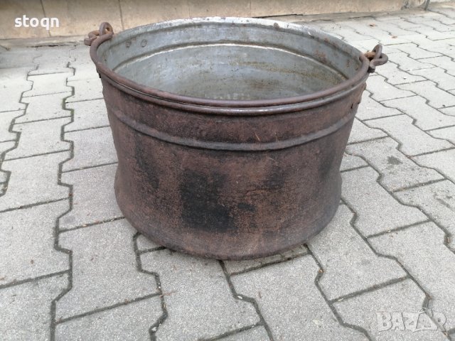 Стар Голям котел, снимка 6 - Антикварни и старинни предмети - 40801980