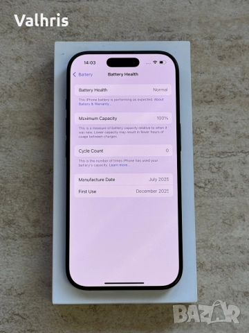 НОВ! Apple iPhone 16 Pro 256GB Black Titanium, снимка 3 - Apple iPhone - 52956483