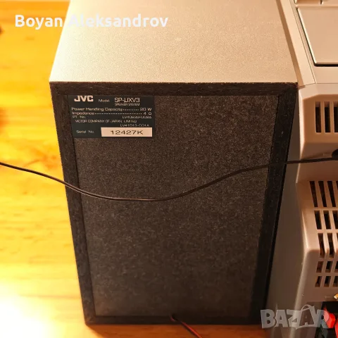 JVC UX-V55R - Дизайнерска микро Hi-Fi аудио система с вертикален диск, снимка 15 - Аудиосистеми - 55945396