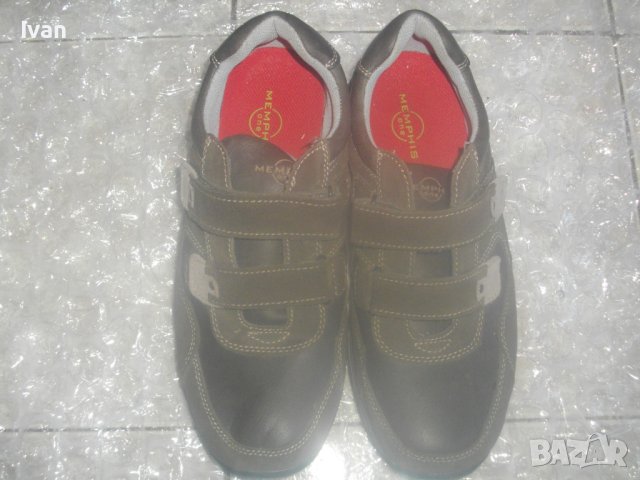 Немски №44-MEMPHIS ONE-Спортни Мъжки Маратонки-Всесезонни-Грайферни-Като Нови, снимка 9 - Маратонки - 42697089