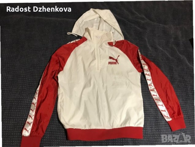 Бяло яке Puma, снимка 1 - Якета - 34509294