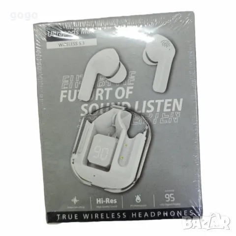 Безжични Bluetooth слушалки с LED дисплей и вграден микрофон, снимка 7 - Bluetooth слушалки - 49090358