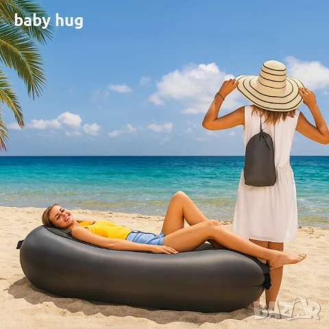 Въздушен шезлонг, снимка 4 - Надуваеми легла - 51263958