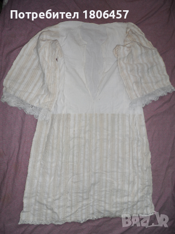 Дамска риза с дантела КЕНЕ, снимка 1 - Антикварни и старинни предмети - 44794338