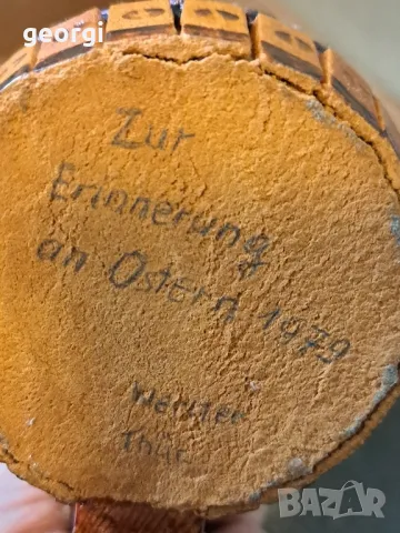 Стара дървена халба  18/4, снимка 3 - Антикварни и старинни предмети - 49162845