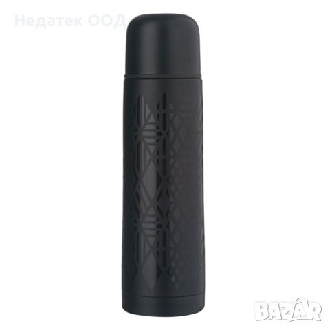 Термос, Неръждаема стомана, 500мл, Черен/ мат