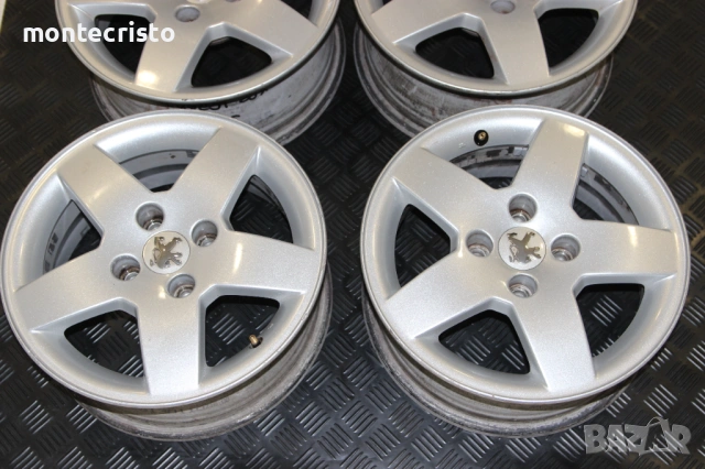 Алуминиеви джанти Peugeot 207 (2006-2014г.) 15 цола / 4x108 / 65.1 Пежо 207, снимка 7 - Гуми и джанти - 53932695