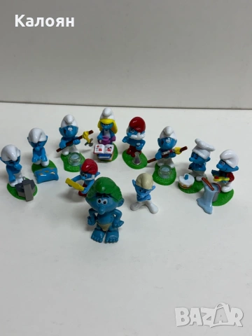 Kinder Surprise играчки смърфчета 