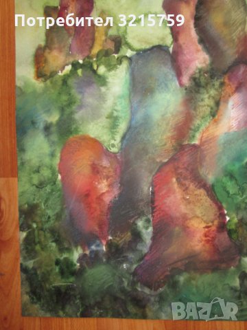 Картина акварел, Доротея Димчева, 47х37см.  , снимка 5 - Картини - 35278857