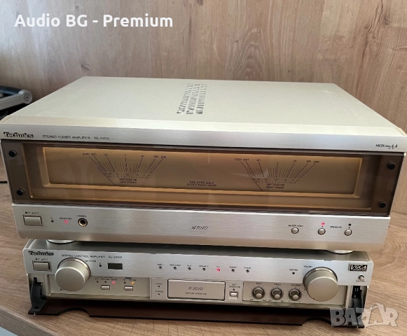 комплект предусилвател и крайно стъпало  Technics SE-A1010 & SU-C1010 Top, снимка 5 - Ресийвъри, усилватели, смесителни пултове - 48853212