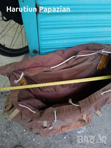 стара туристическа раница, снимка 8 - Раници - 53846567