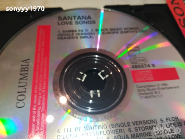 SANTANA CD 0808251529, снимка 12 - CD дискове - 51299192
