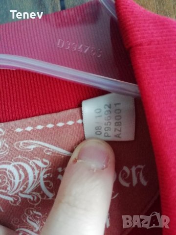 Bayern Munich Adidas оригинална тениска фланелка размер L дълги ръкави Байерн Мюнхен , снимка 5 - Тениски - 38926554