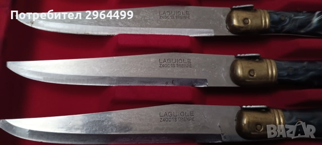 Кухненски ножове,,Лагиол,,, снимка 7 - Прибори за хранене, готвене и сервиране - 51527852