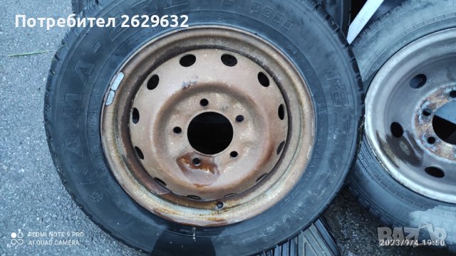 Джанти за Лада Нива, снимка 2 - Гуми и джанти - 42093961