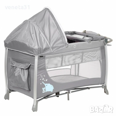 ♥️Детска кошара Zizito doris на 2 нива, снимка 8 - Кошарки - 54009125