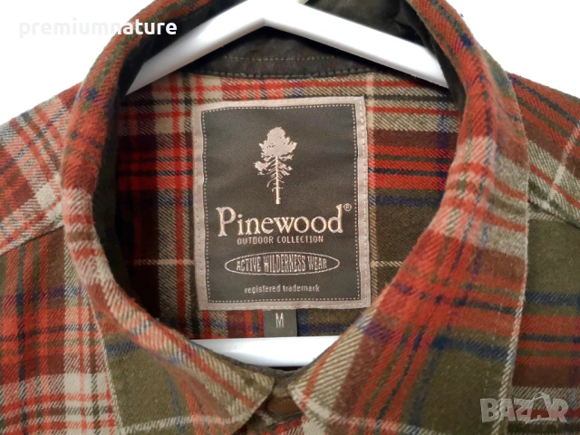🏕️ ОФЕРТА → Pinewood / мъжка хибридна ловна риза ○, снимка 14 - Ризи - 53924926