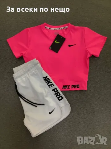 Nike Дамски Летен Комплект👚🩳Дамски Къс Екип Найк - Налични Различни цветове Код LFS442, снимка 8 - Спортни екипи - 49882263