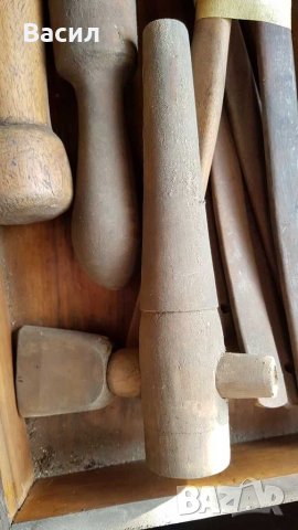 Стари дървени чукала, хаванче, канелка и лъжици, снимка 3 - Прибори за хранене, готвене и сервиране - 31550924