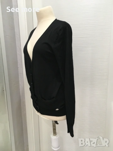 Cerruti 1881 жилетка коприна и памук L, снимка 3 - Жилетки - 53951916