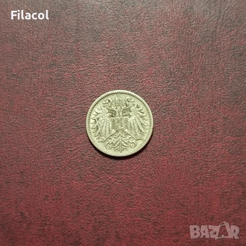 Австрия 10 хелера 1909 година, снимка 2 - Нумизматика и бонистика - 52918495