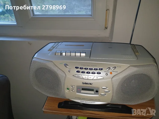 "Sony "_CFD-S36L, снимка 8 - Радиокасетофони, транзистори - 56132489