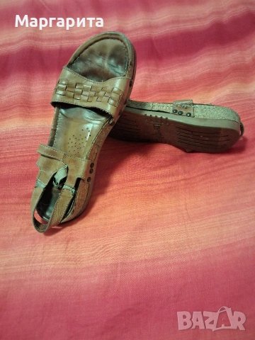 сет обувки естествена кожа, снимка 2 - Дамски ежедневни обувки - 54270437
