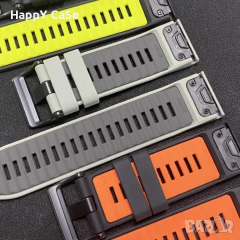 EASY QUICKFIT Силиконова каишка за Garmin Fenix/Instinct/Epix/Quatix/Marq, снимка 11 - Каишки за часовници - 50181736