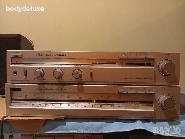 Fisher CA-100 & FM-100 усилвател с тунер, снимка 2 - Ресийвъри, усилватели, смесителни пултове - 54163873