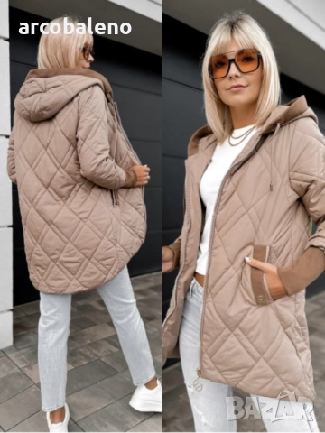 Дамско удобно яке с качулка Polaris, 4цвята , снимка 12 - Якета - 51790319