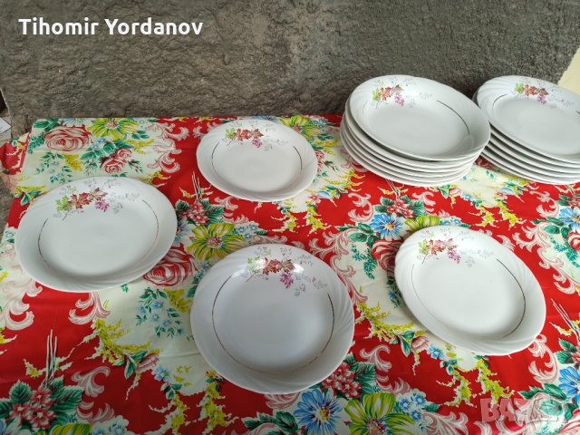 Български порцелан- чинии (НОВИ), снимка 1 - Прибори за хранене, готвене и сервиране - 34184832