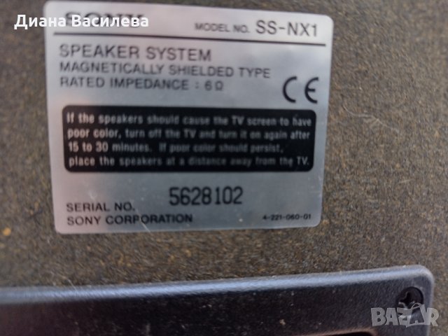 Sony NX1, снимка 9 - Тонколони - 35339016