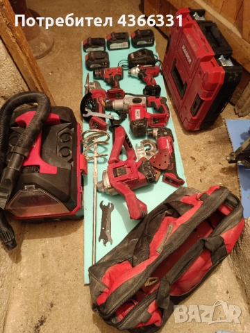 Акумулаторни инструменти raider