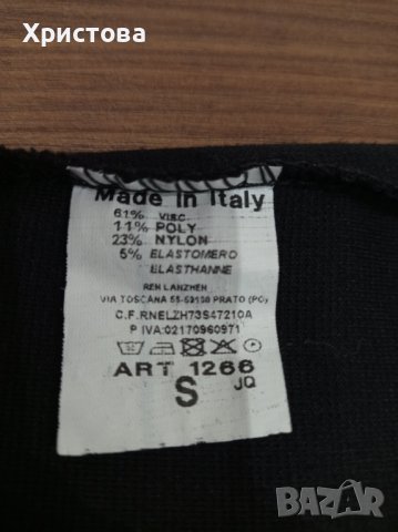 Официална дамска рокля в черно и червено, без ръкави, снимка 2 - Рокли - 42769567