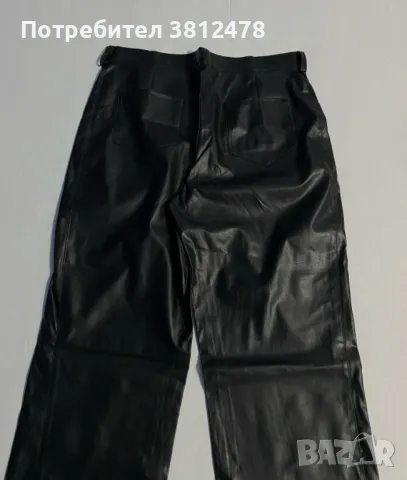 Дамски кожен панталон , снимка 2 - Панталони - 48695059