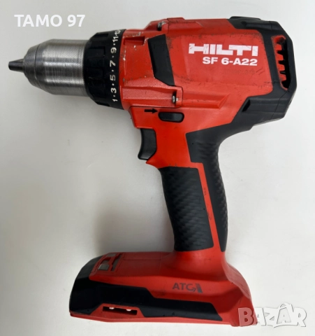 Hilti SF 6-A22 ATC - Безчетков винтоверт 22V перфектен!