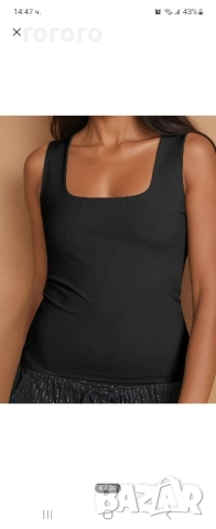 черен топ, снимка 4 - Корсети, бюстиета, топове - 51847381