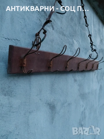 Соц Стара Дървена Закачалка. НОМЕР 724., снимка 4 - Антикварни и старинни предмети - 54348109