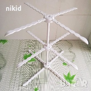 3 етажна Пластмасова стойка закачалка поставка за сушене на цветя и декорация от фондан бижута, снимка 2 - Други - 37599257