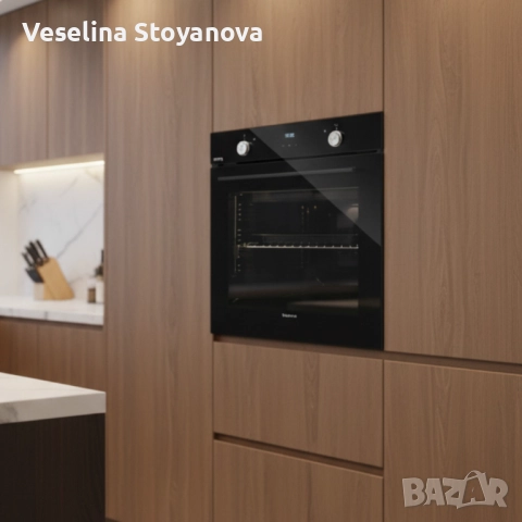 Вградена многофункционална фурна Taurus HM978BKD – 78 л, 3100 W, WaterSteam Clean, клас A, снимка 3 - Печки, фурни - 52650224