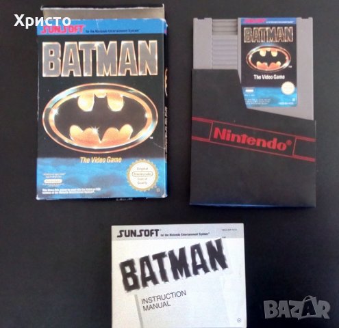 БАТМАН игра за Nintendo NES, снимка 1 - Игри за Nintendo - 37034470