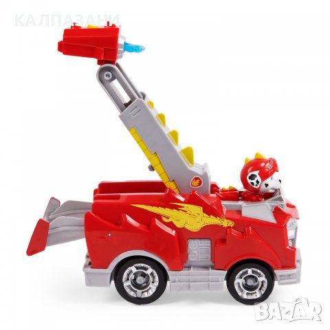 PAW PATROL RESCUE KNIGHTS Бойна машина с кученце 6062181, снимка 4 - Фигурки - 38094232