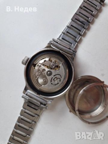 Командирски, submarine, automatic, 2416B, 31 jewels, USSR, снимка 8 - Мъжки - 53922604