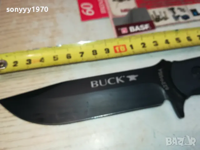 BUCK USA-НОЖ ЧЕРЕН 1303251516, снимка 5 - Ножове - 49480361