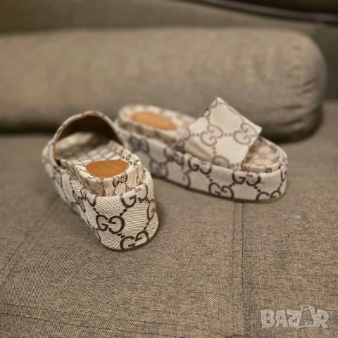 Дамски чехли Gucci 41 размер , снимка 3 - Чехли - 50745978