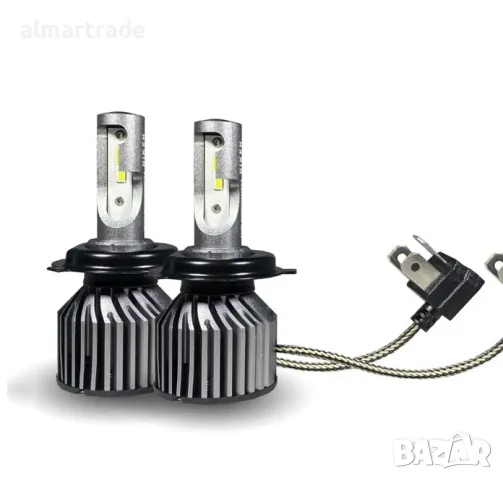 Диодни крушки NIken H4 ПРО 2бр/к-т, снимка 1