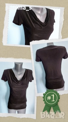 Четири различни броя / Еластична блуза тип тениска, с къс ръкав / "Roberto Sarto" , снимка 7 - Тениски - 26696649